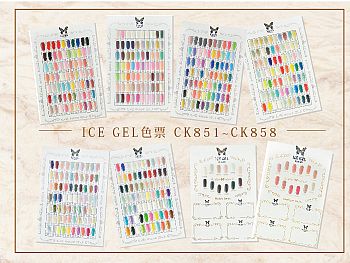 CK-ICEGEL Color ChartICE GEL Color Chart
