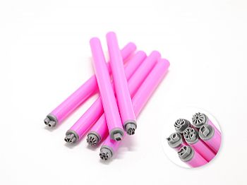 Y1ZC72Nail Art Silicone Stamper Pen Set (6 Pieces)