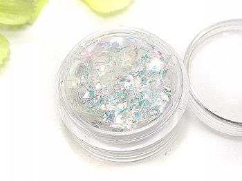 Y1CD104shell glitter-multicolored