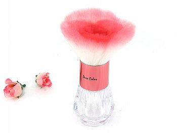 Y1AZ60Pure Color Rose Sprinkle Brush (Pink)