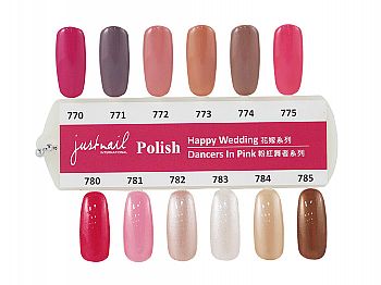 Y1SD013JN Polish Color Chart-Happy Wedding&Dancer In Pink