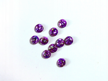 Y1NO327AShining shell-purple #2772 5mmx5mm G