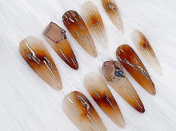 Y1NJ100-04press-on nails