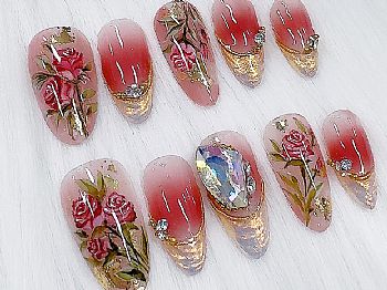 Y1NJ200-10press-on nails