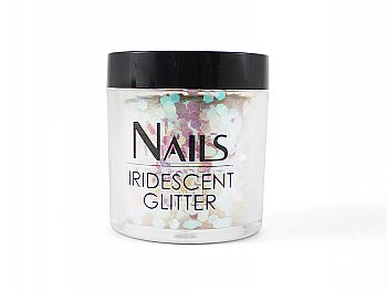 Y1BX-1Nails iridescent Glitter 